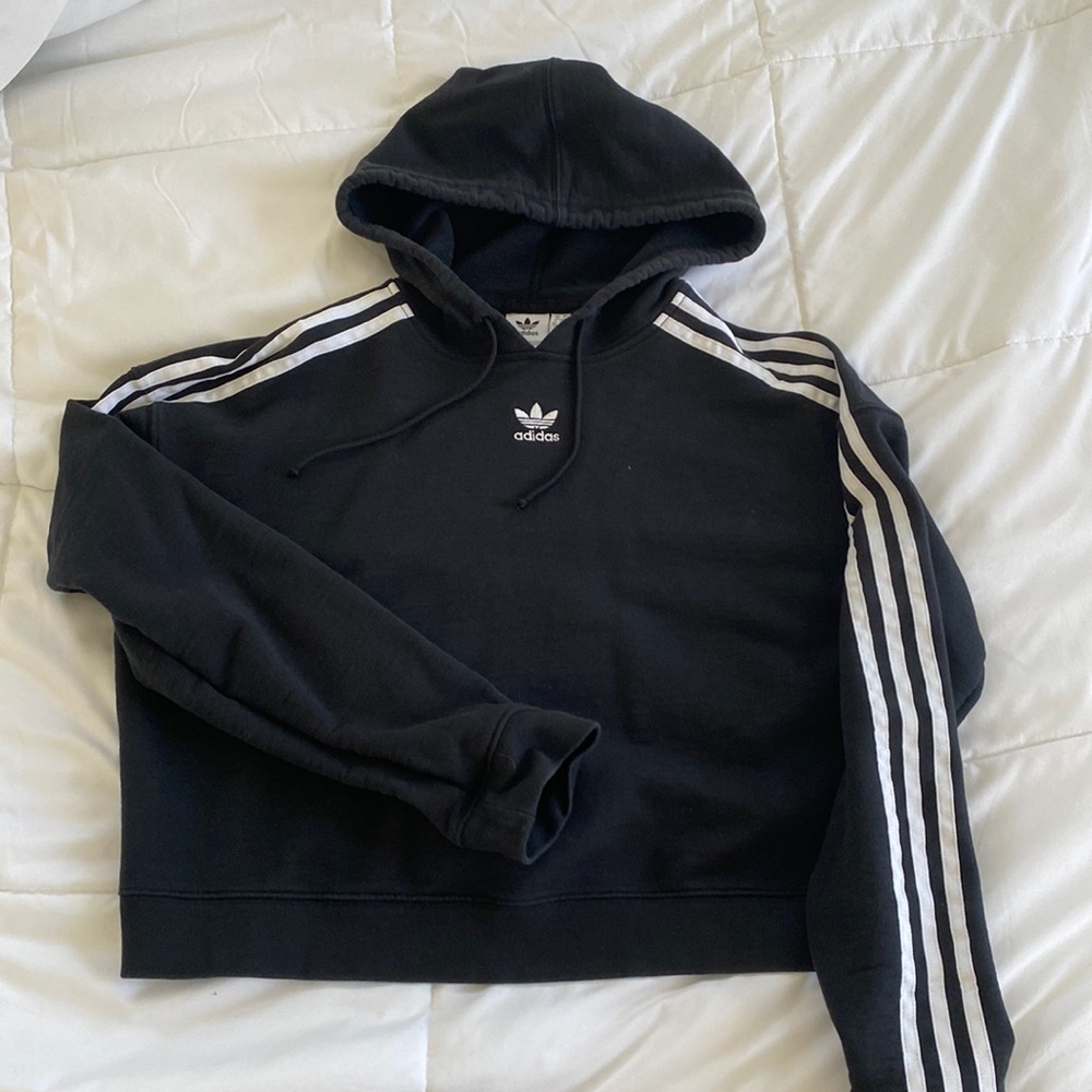 Adidas cropped hoodie